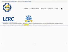 Tablet Screenshot of lerc.com